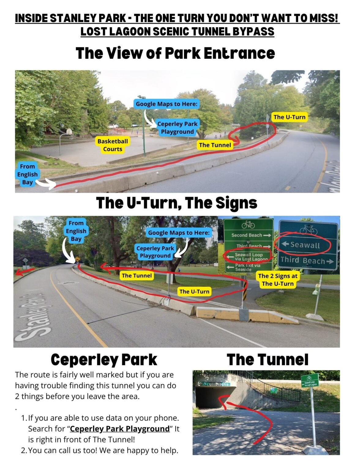 The Stanley Park U-Turn - Lost Lagoon