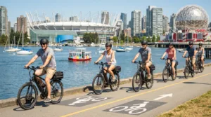 vancouver ebike path false creek