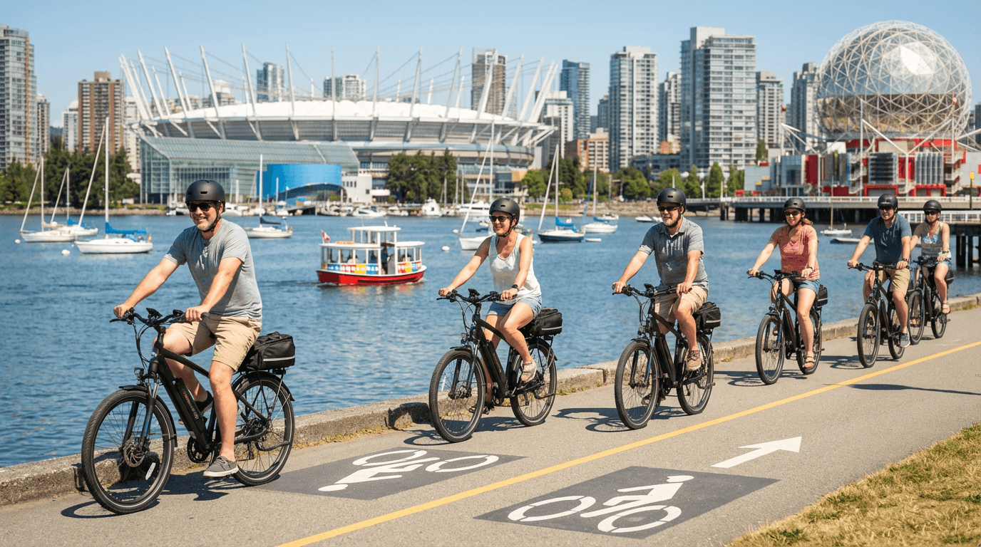 vancouver ebike path false creek