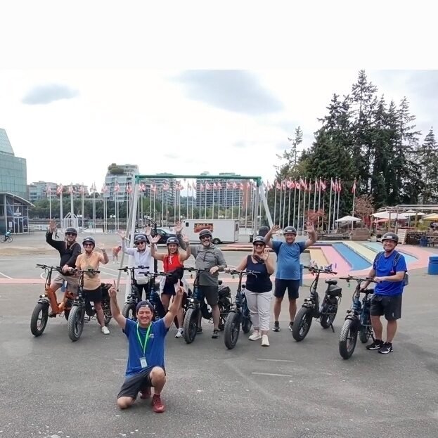 E-Bike Seawall Group Shot Darren